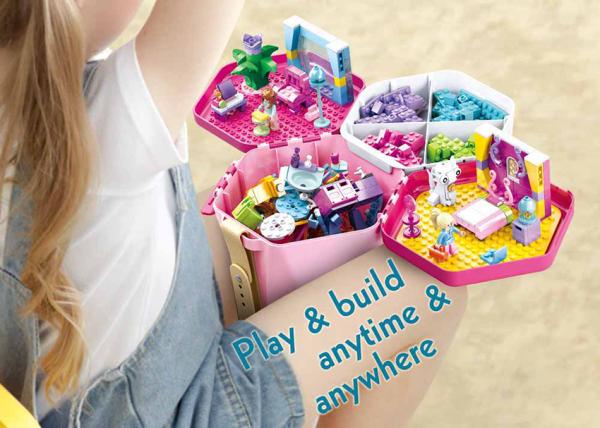 Produktbild Sluban Bucket Bricks Pink M38-B0830