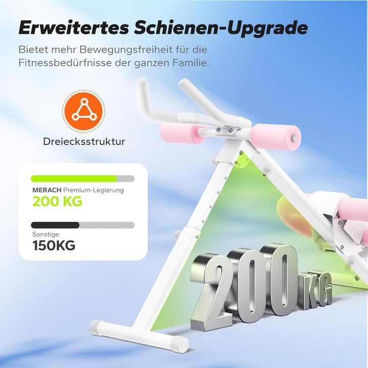Produktbild Merach Bauchmuskeltrainer mit LCD-Monitor