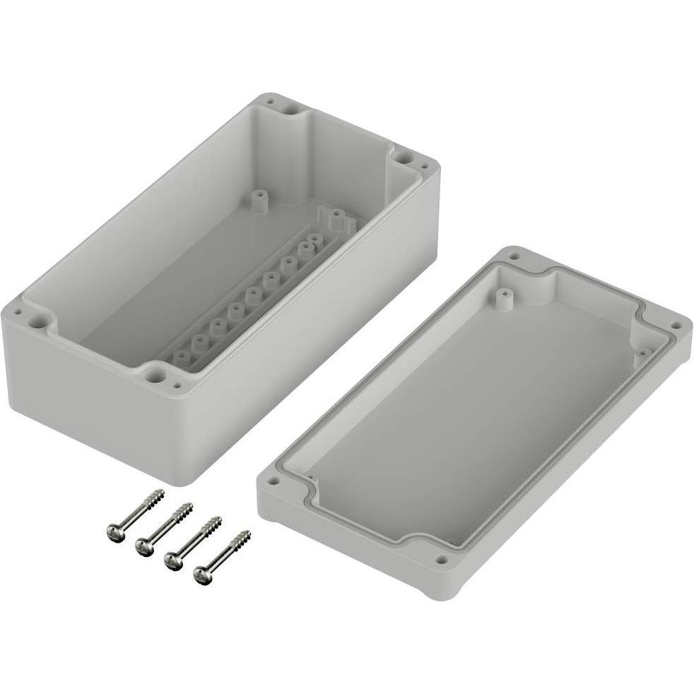 Thumbnail - Bopla Gehäuse Polycarbonat IP65 160x80x57mm (Gehäuse), Elektronikzubehör + Gehäuse, Grau