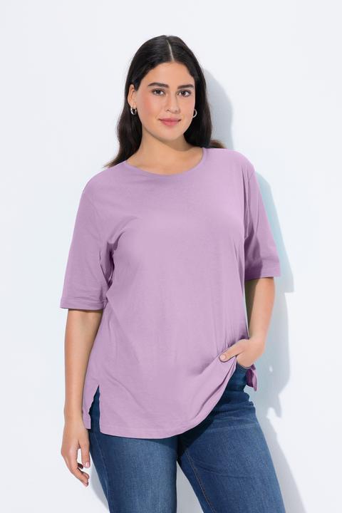Immagine prodotto Ulla Popken Maglia dal taglio morbido con scollo rotondo e mezze maniche (58)