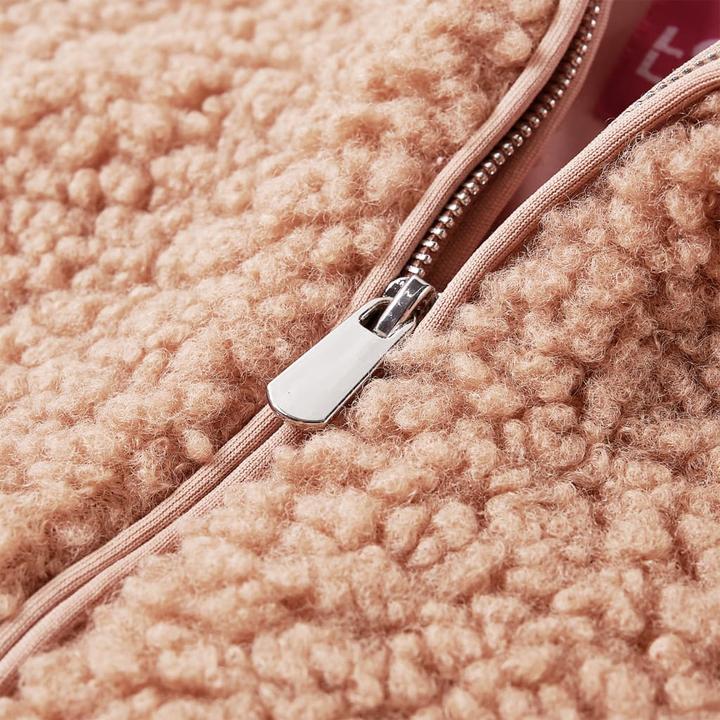 Immagine prodotto vidaXL Giacca con cappuccio per bambini in pelliccia sintetica verde menta 92,Materiale (92)