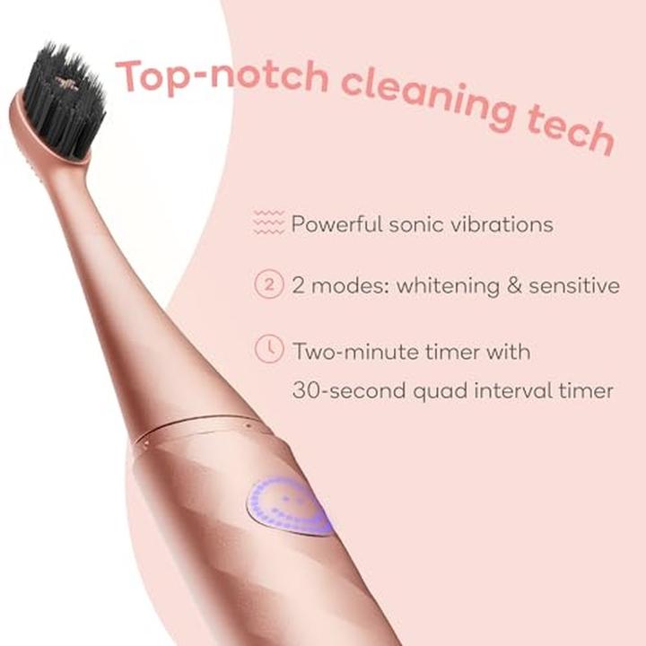 Immagine prodotto Hairburst Burst Curve Sonic Electric Toothbrush for Adults Rose Gold (Spazzolino sonico)