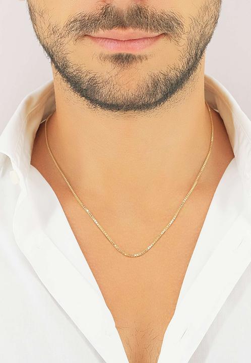Actual product image Muau Venetian (14K 375, Polished gold, 40 cm)