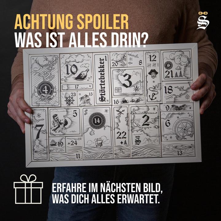 Actual product image Störtebekker Adventskalender für Männerpflege
