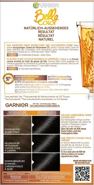 Produktbild Garnier Belle Color (80 Schwarz)