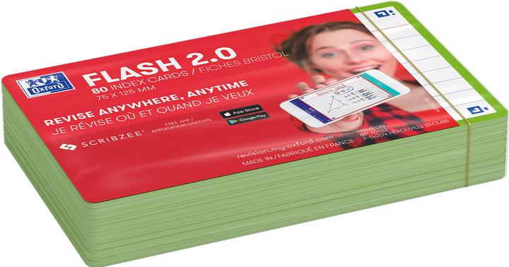 Oxford 80 flashcards FLASH 2.0 - 7 (75 x 125 mm, 80x)