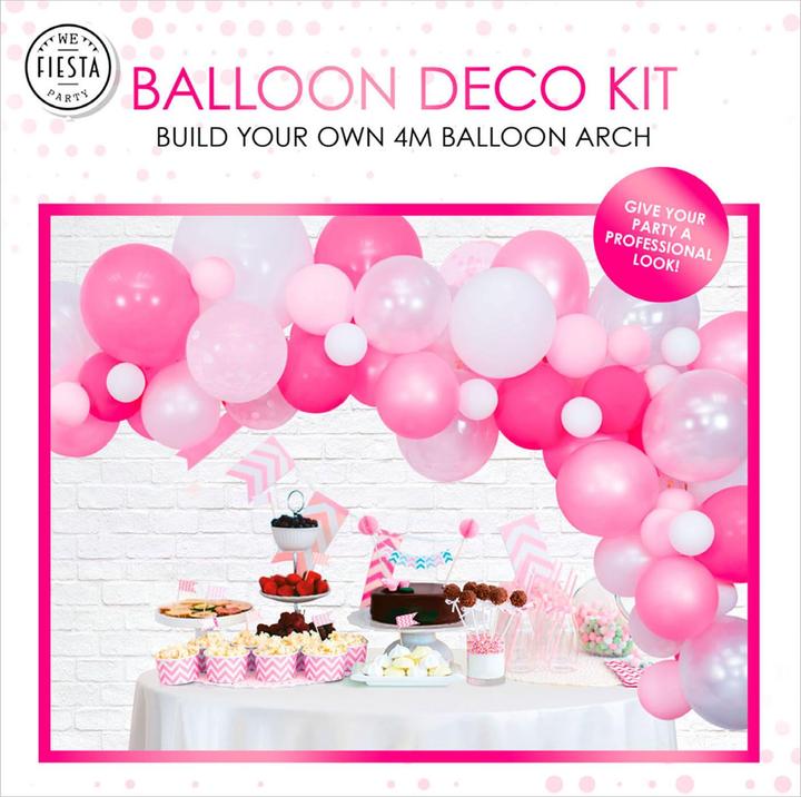 Actual product image Globos Europe Balloon Arch Set Pink
