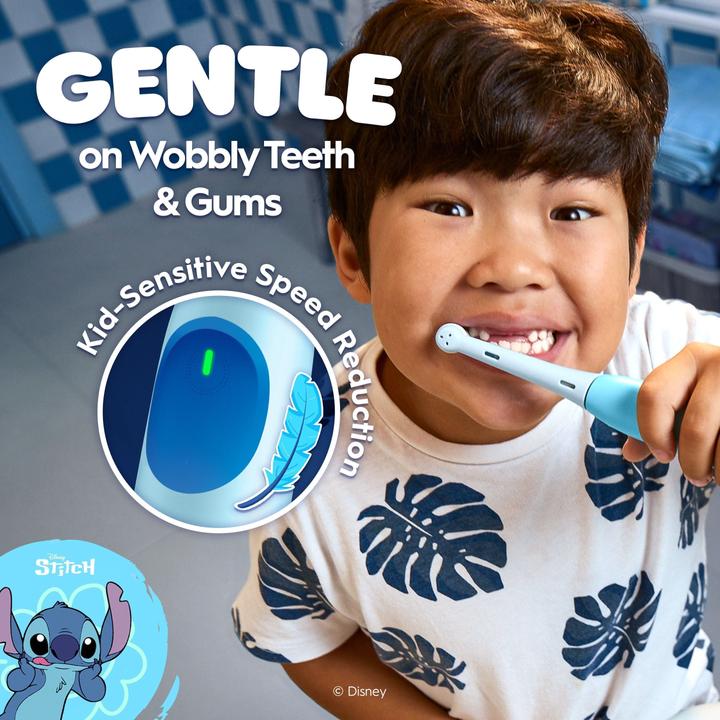 Actual product image Oral-B iO 6+ Kids Electric Toothbrush, Disney Stitch
