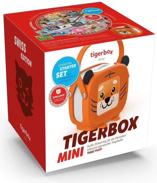 Immagine prodotto Tigermedia Tigerbox MINI Tiggi Tiger Swiss Edition Arancione (Svizzero-tedesco)