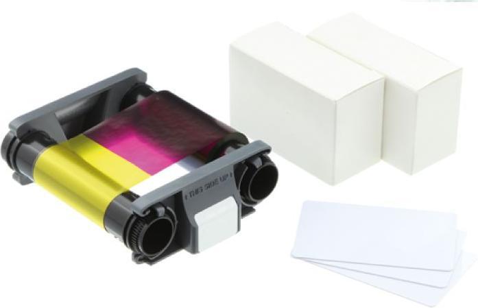 Immagine prodotto Evolis Set completo per 100 stampe (9 cm, Nero)