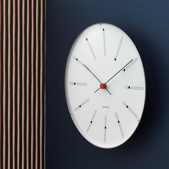 Image du produit Rosendahl Horloge murale Arne Jacobsen Bankers (48 cm)