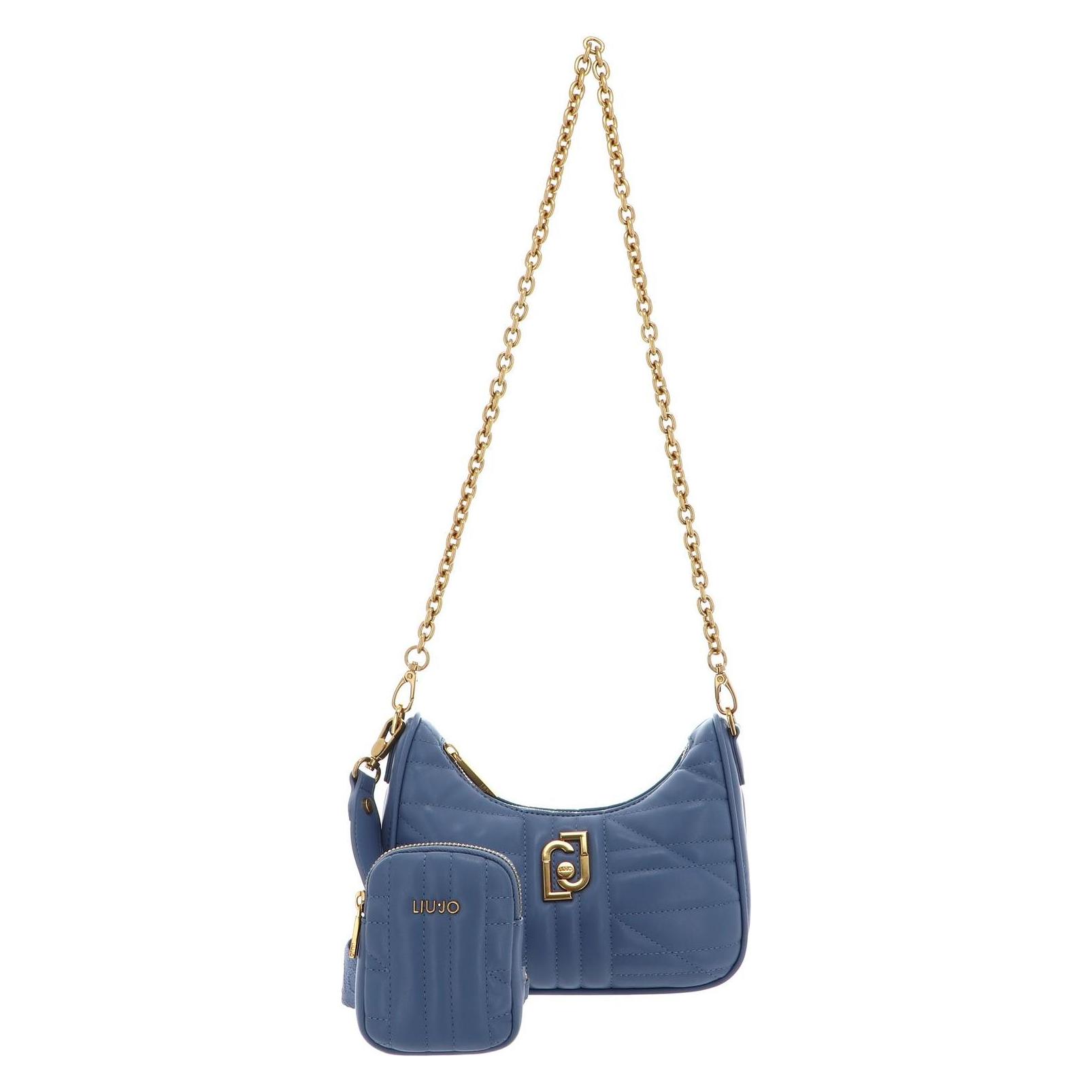 Liu Jo, Damen, Handtasche, Achala Crossover Bag, Blau
