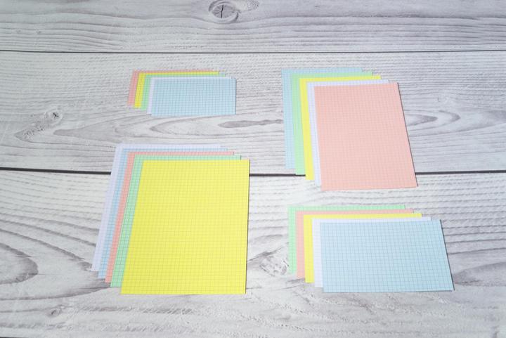 Actual product image Exacompta Index cards A8 (55 x 74 mm, 100x, 205 g/m²)