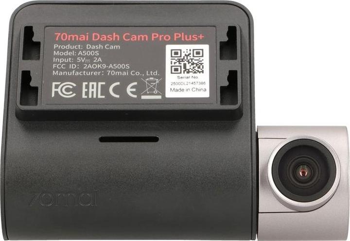 Image du produit 70mai a500s (Écran intégré, Microphone intégré, Vision nocturne, Récepteur GPS, QHD)