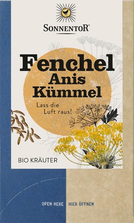 Produktbild Sonnentor Fenchel Anis Kümmel Bio Kräutertee (18x1.7g) (35 g)