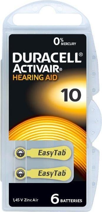 Produktbild Duracell Activair (60 Stk., 10, 100 mAh)