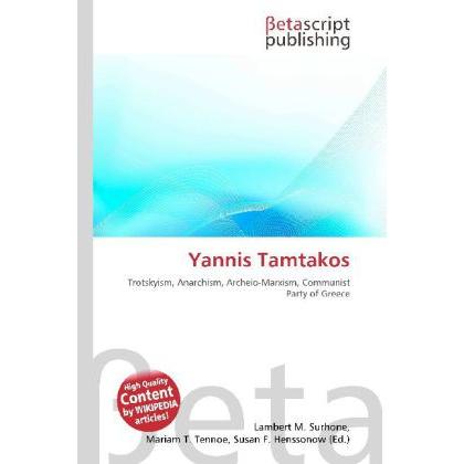 Yannis Tamtakos, Fachbücher von Lambert M. Surhone, Mariam T. Tennoe, Susan F. Henssonow