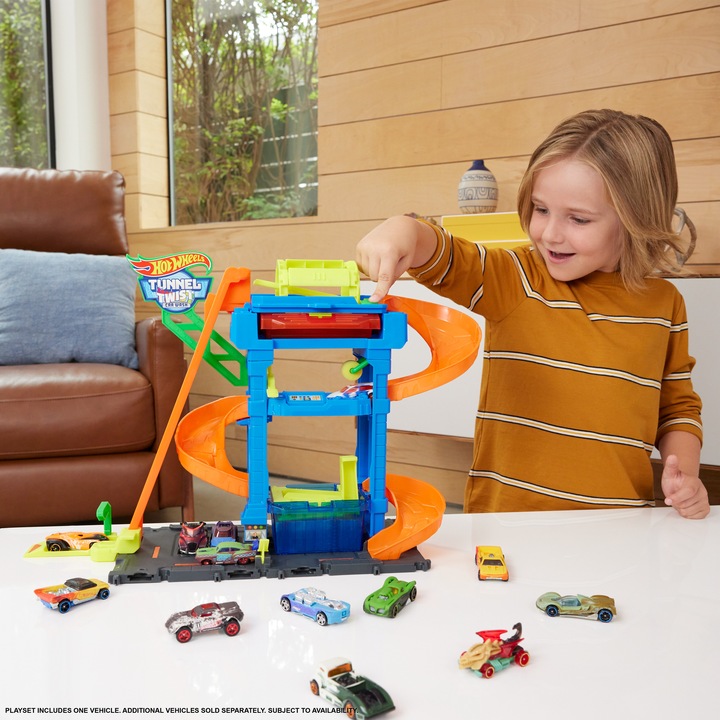 Image du produit Hot Wheels City ECL Tunnel Twist Car Wash