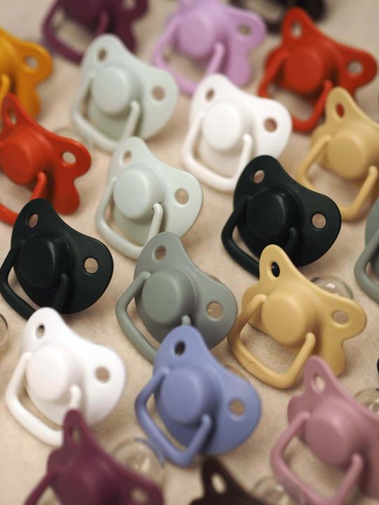 Immagine prodotto Filibabba Succhietti 2-pack - senape dorata 0-6 mesi (2 x, fino a 6 M.)