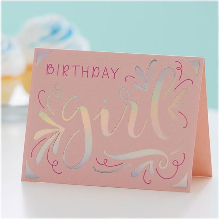 Actual product image Cricut Blank card Joy 10.7 x 13.9 cm with envelope, 12 pieces (12 pcs.)