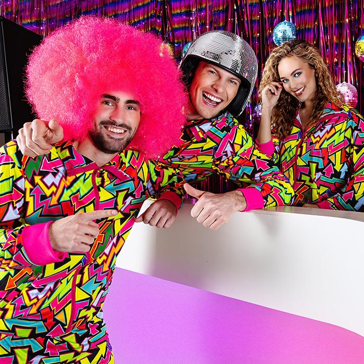 Produktbild Boland Perücke Sugar Neon Pink