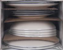 Actual product image La Mer 12-piece tableware tesa monaco ivory gloss (12 pcs.)