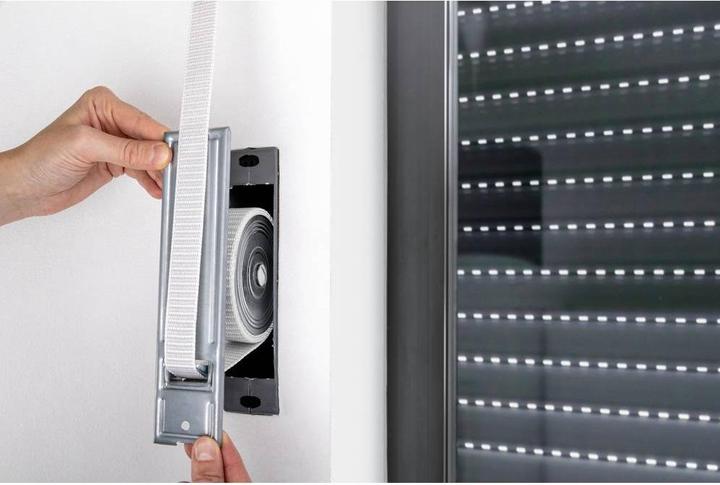 Produktbild Schellenberg 50300 Gurtwickler Unterputz Passend für (Rollladensysteme) Schellen