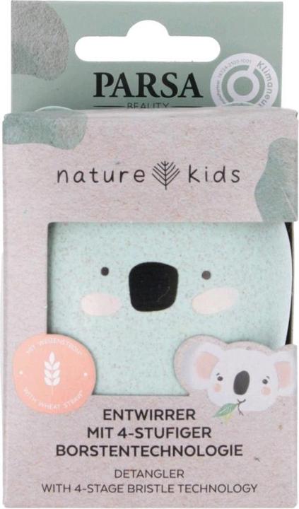 Image du produit Parsa Beauty PARSA Nature Kids Démêleur sans manche, Koalaprint Avec paille de blé