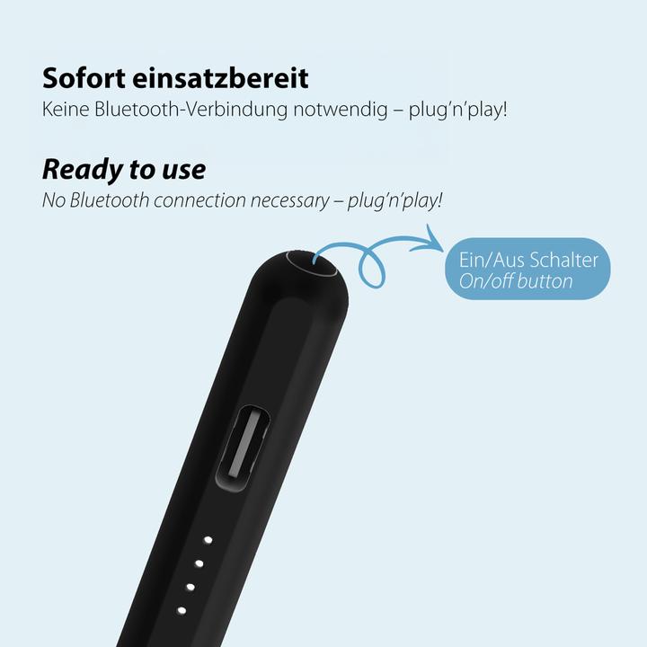 Image du produit LMP DigiPen BK,digital pen for iPad,140 mAh,USB-C charging