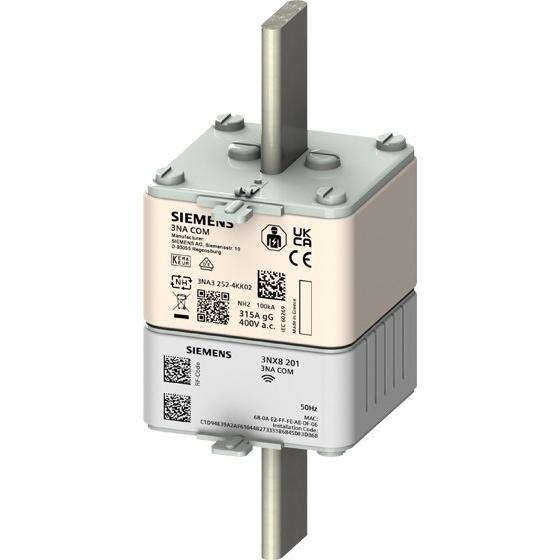 Thumbnail - Siemens, Sicherung, SIEM 3NA3240-4KK01 NH-Sicherung 3NA COM, NH2, In: 200A, Un AC: 400V, gG, mit Ele (Diazed-Sicherung, ...