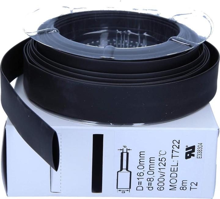 Offgridtec Gaine Thermorétractable De 10 M Avec Colle 4,8 Mm > 2,4 Mm, Double Mur, Sans Halogène, Ignifuge, Isolation De Câble étanche, Facile à Couper, Boîte Distributrice Incluse, Jaune/vert