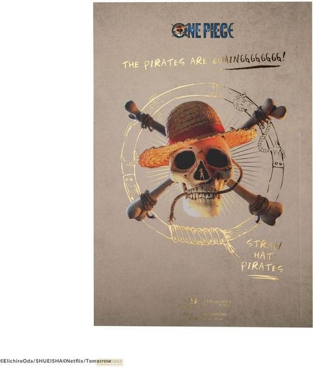 Image du produit Cinereplicas One Piece Carnet de notes Luffy (Couverture souple)