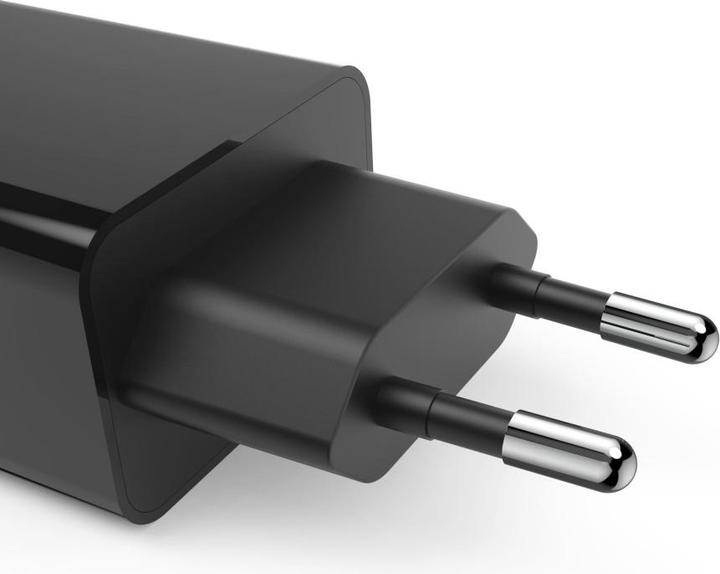 Produktbild Hama Schnellladegerät, USB-C, PD, 20 W, Schwarz (20 W, 1 Port)