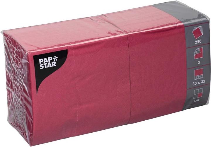 Actual product image Papstar Servietten (250 x, 33 x 33 cm)