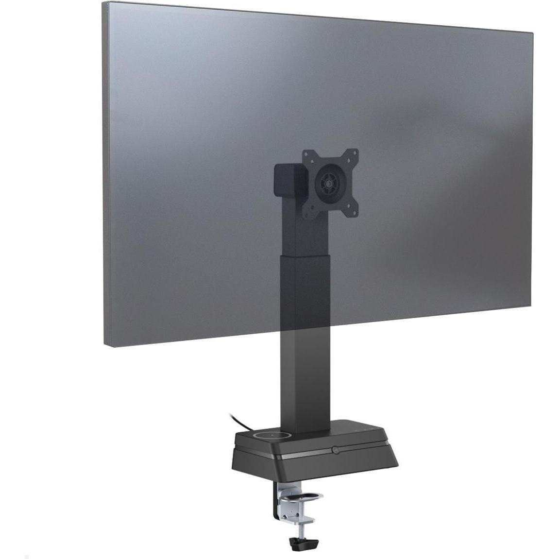 MonLines MTH020B Monitor Tischhalterung elektrisch 17 - 32 Zoll, schwarz (32"), Supporto per monitor, Nero