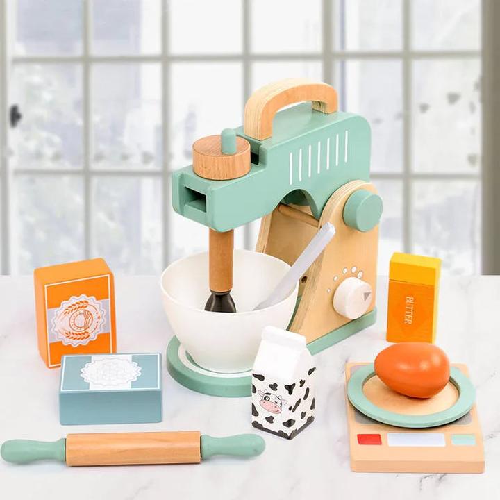 Image du produit Activity Board Hölzernes Rollenspielset High Tea Set Spielzeug Küche