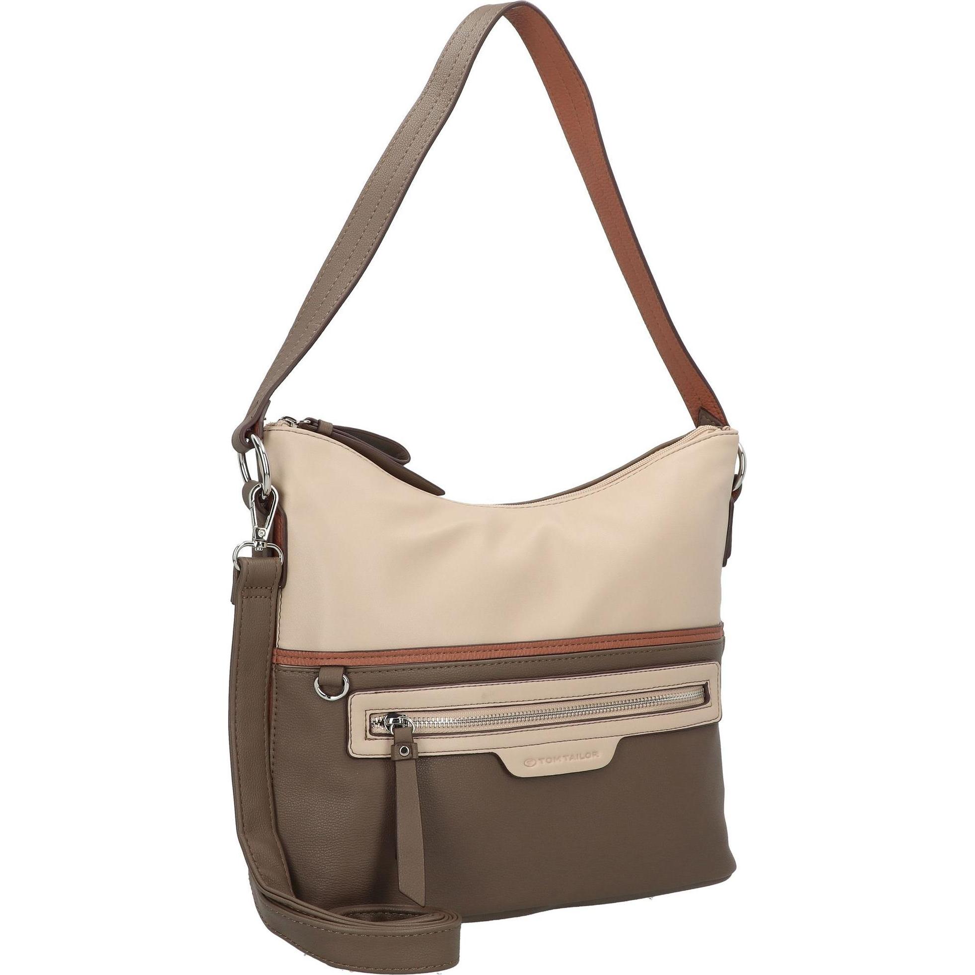 Thumbnail - Tom Tailor, Handtasche, Jule Schultertasche 31 cm, Beige
