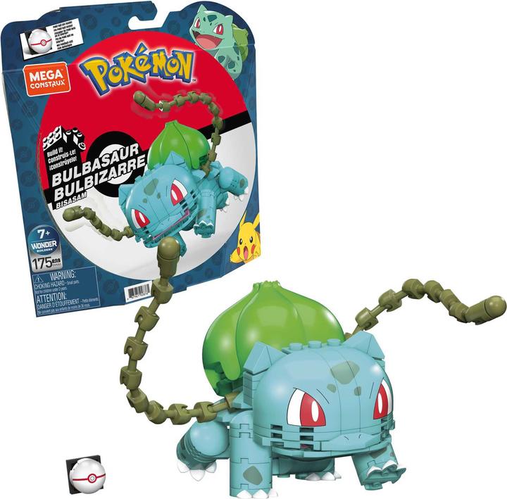 Actual product image Mega Construx Pokémon Bulbasaur