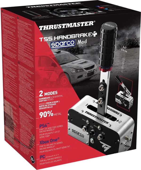 Produktbild Thrustmaster TSS Handbrake Sparco Mod+ (PS4, PC, Xbox One X, Xbox Series X, Xbox One S, Xbox Series S)