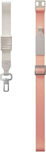 Actual product image Uniq Vista Universal phone lanyard 2in1 peach beige