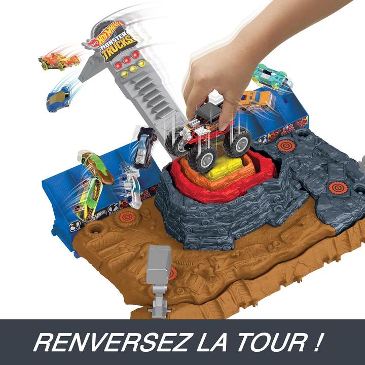 Produktbild Hot Wheels Monster Trucks Arena World Main Event: Bone Shaker’s Ultimate Crush Yard