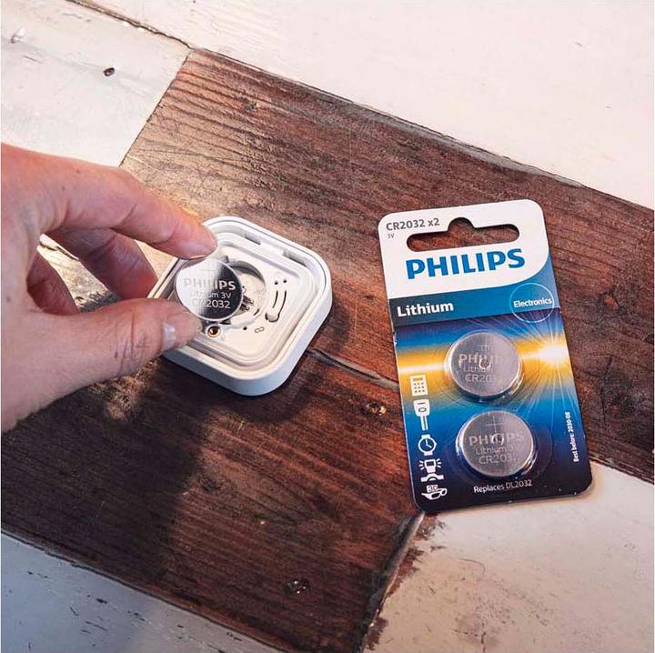 Actual product image Philips CR2032P2/01B (2 pcs., CR2032, 210 mAh)
