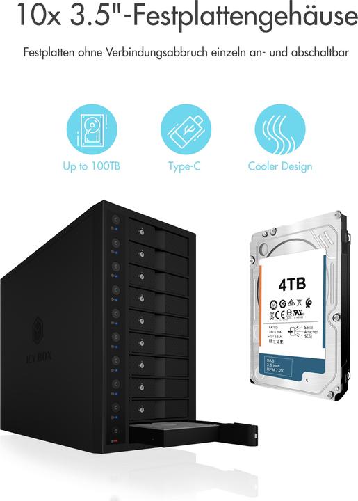 Actual product image Icy Box IB-3810-C31 (3.5")