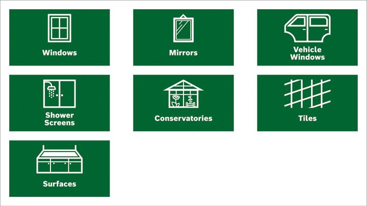 Actual product image Bosch Home & Garden glass vacuum