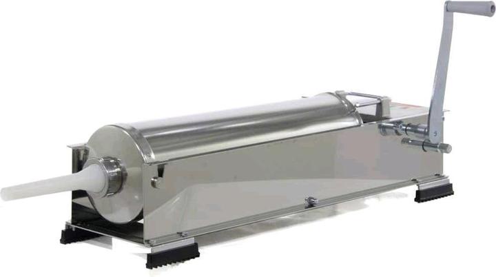 Actual product image Reber N INOX Red manual tabletop sausage filler8 Kg