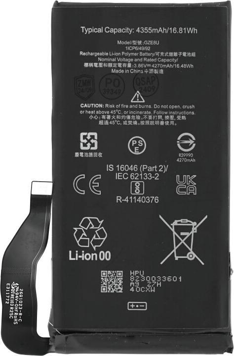 OEM Batteria MPS GZE8U per Google Pixel 7