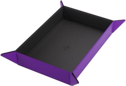 Produktbild Gamegenic GGS60053 - Magnetic Dice Tray Rectangular Black&Purple