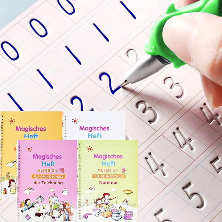 Produktbild NoName Schreiben lernen magisches Übungsheft (4er Set)