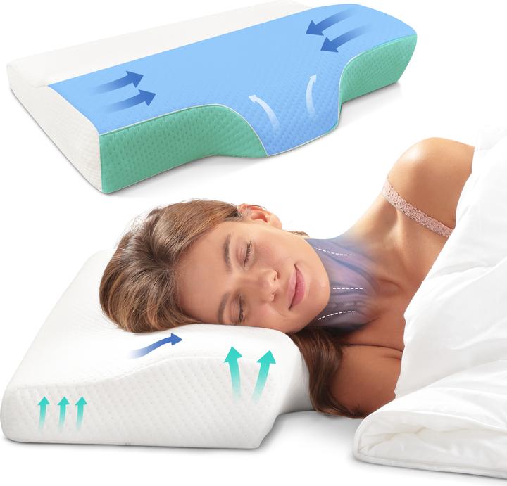 Immagine prodotto Bestschlaf Anti-Schnarch Kissen »Visko« (35 x 60 x 11 cm)