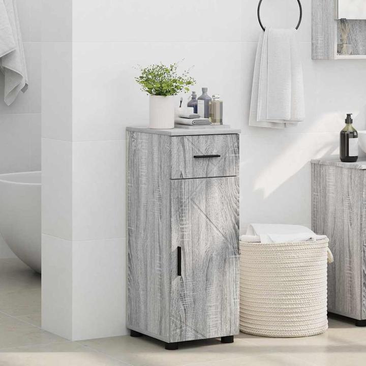 Actual product image vidaXL Badezimmer-Aufbewahrungsmöbel (35 x 35 x 80 cm)
